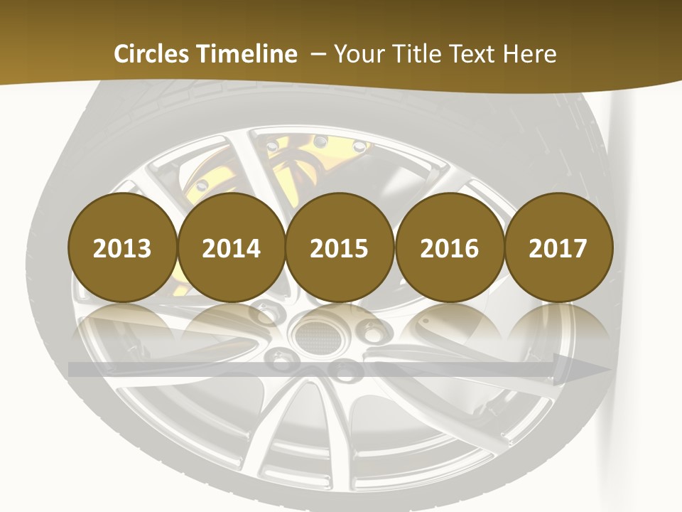 Sport Wheel Repair PowerPoint Template