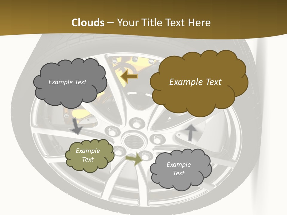 Sport Wheel Repair PowerPoint Template