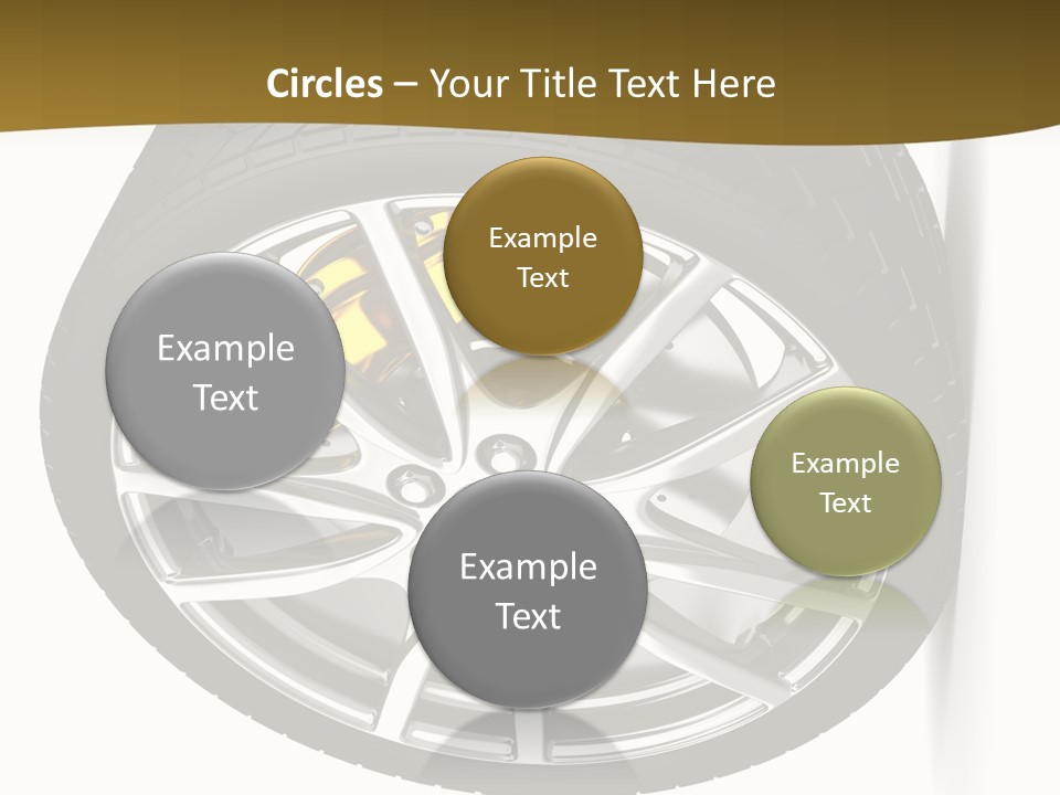Sport Wheel Repair PowerPoint Template