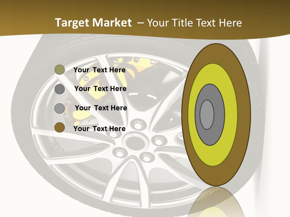 Sport Wheel Repair PowerPoint Template