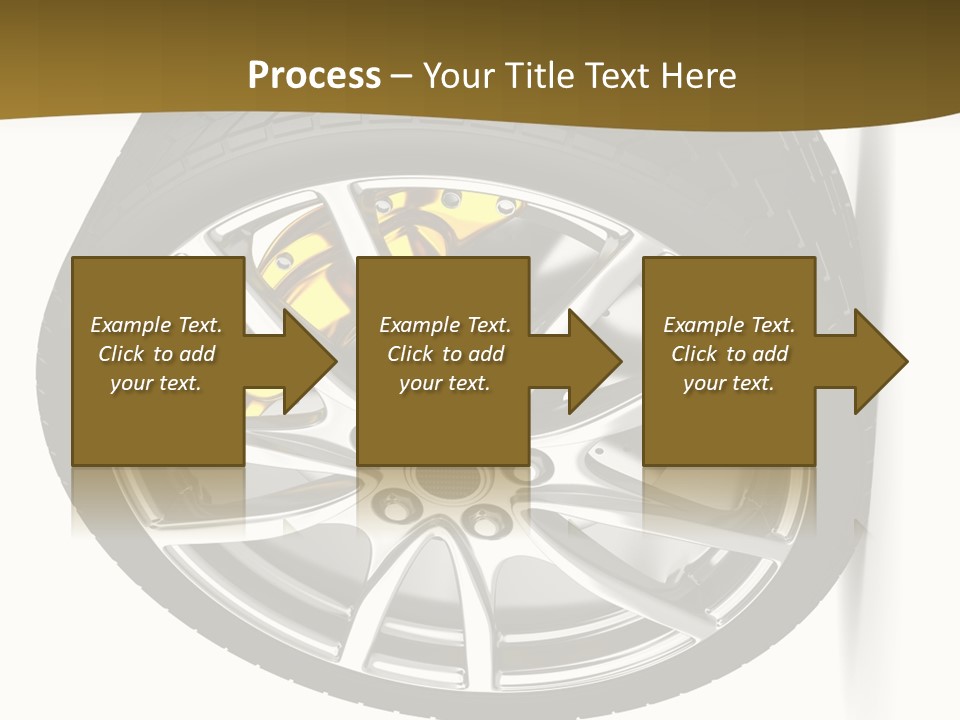 Sport Wheel Repair PowerPoint Template