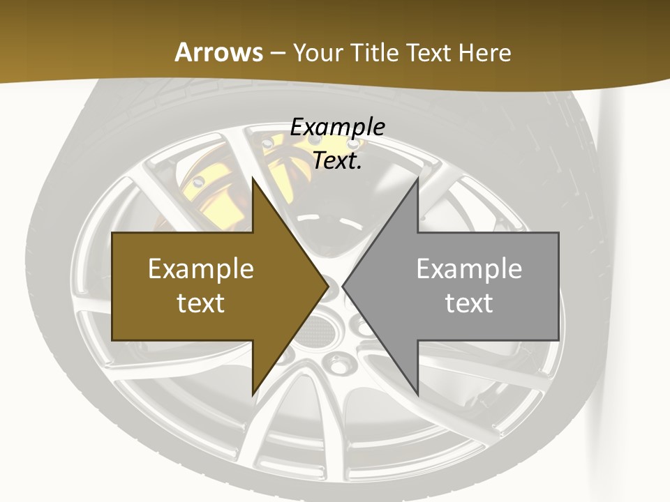 Sport Wheel Repair PowerPoint Template