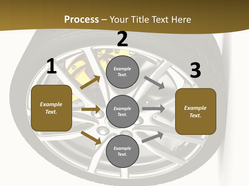 Sport Wheel Repair PowerPoint Template