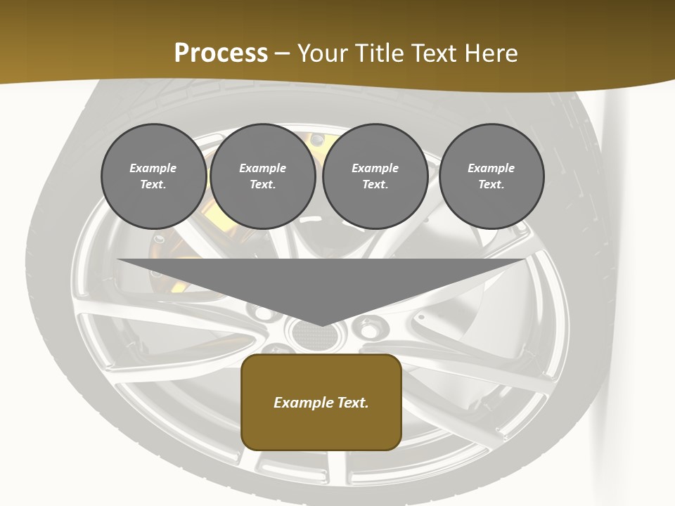 Sport Wheel Repair PowerPoint Template
