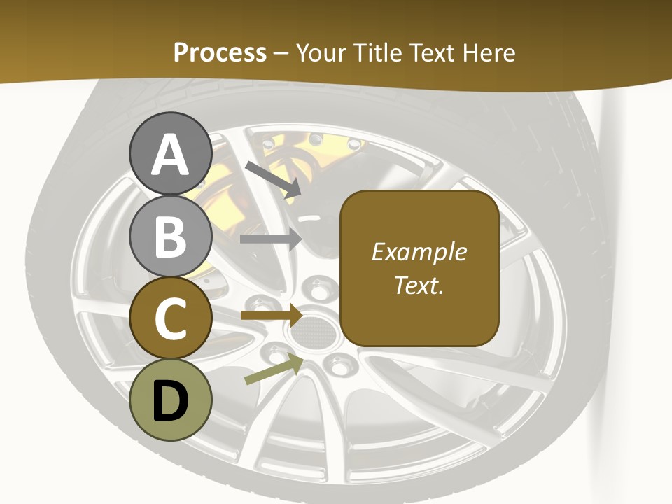 Sport Wheel Repair PowerPoint Template