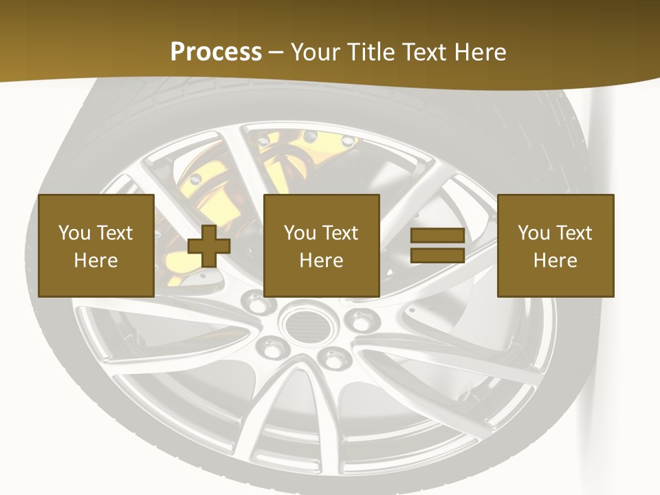 Sport Wheel Repair PowerPoint Template