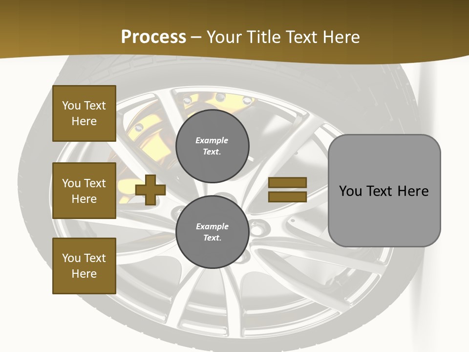 Sport Wheel Repair PowerPoint Template