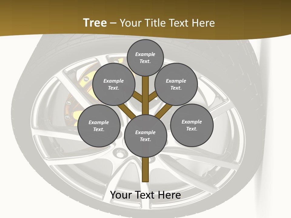 Sport Wheel Repair PowerPoint Template