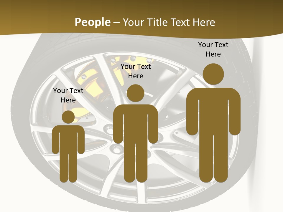 Sport Wheel Repair PowerPoint Template