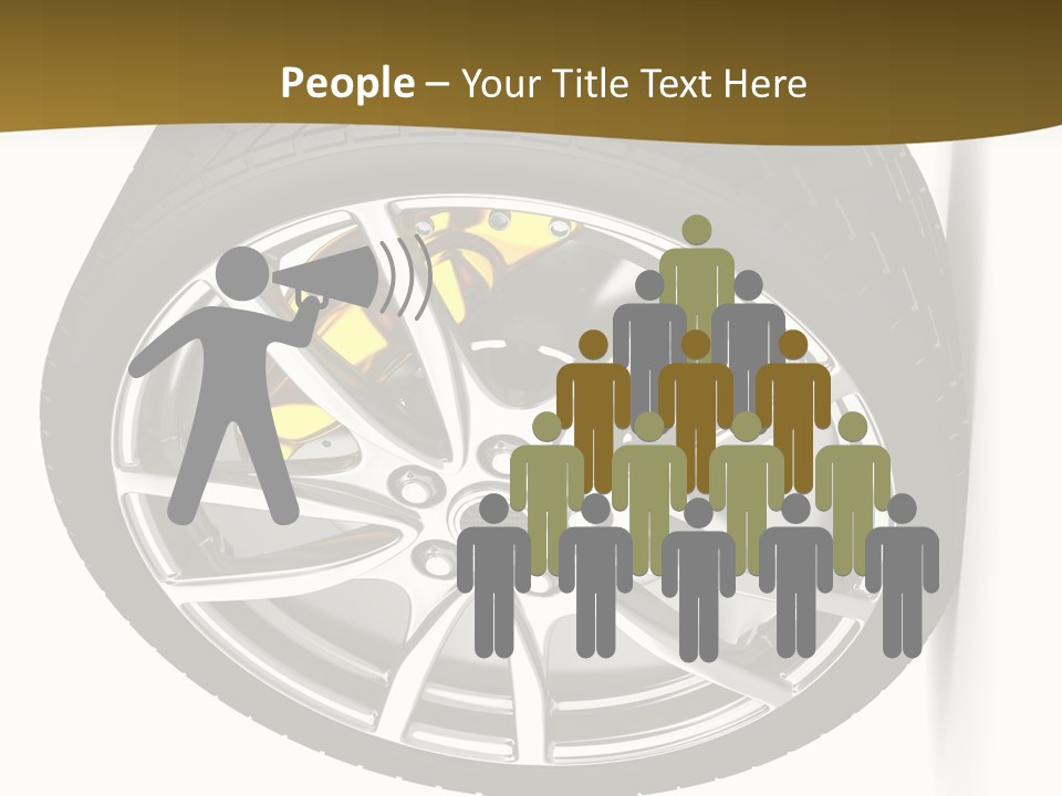 Sport Wheel Repair PowerPoint Template