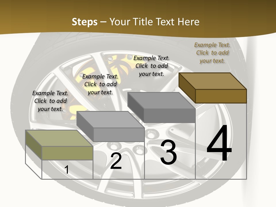 Sport Wheel Repair PowerPoint Template