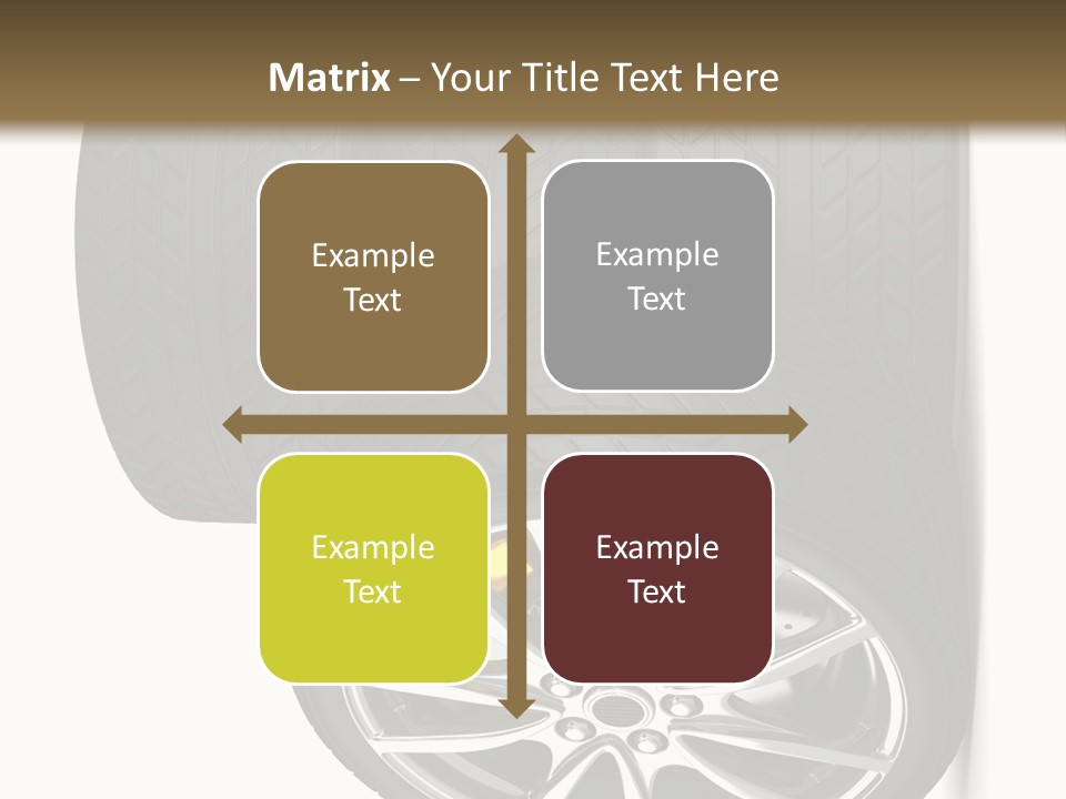 Rim White Isolated PowerPoint Template