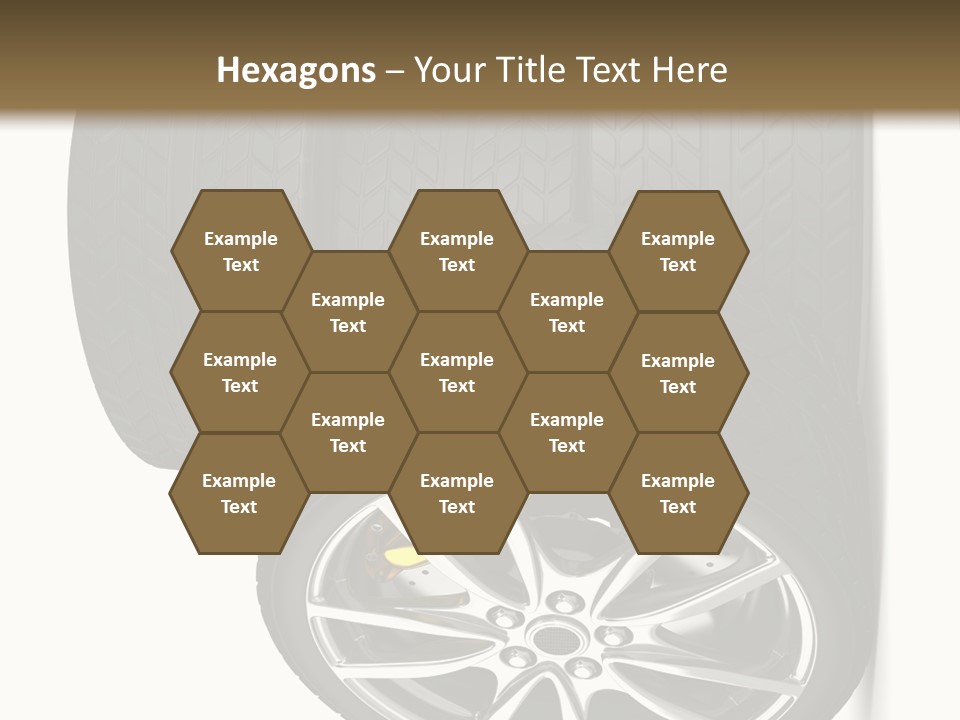 Rim White Isolated PowerPoint Template