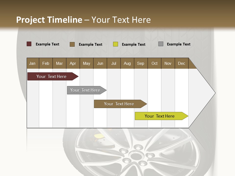 Rim White Isolated PowerPoint Template