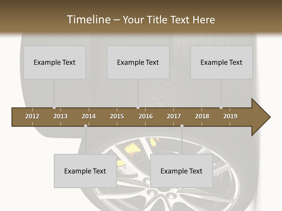 Rim White Isolated PowerPoint Template