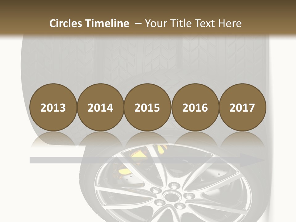 Rim White Isolated PowerPoint Template