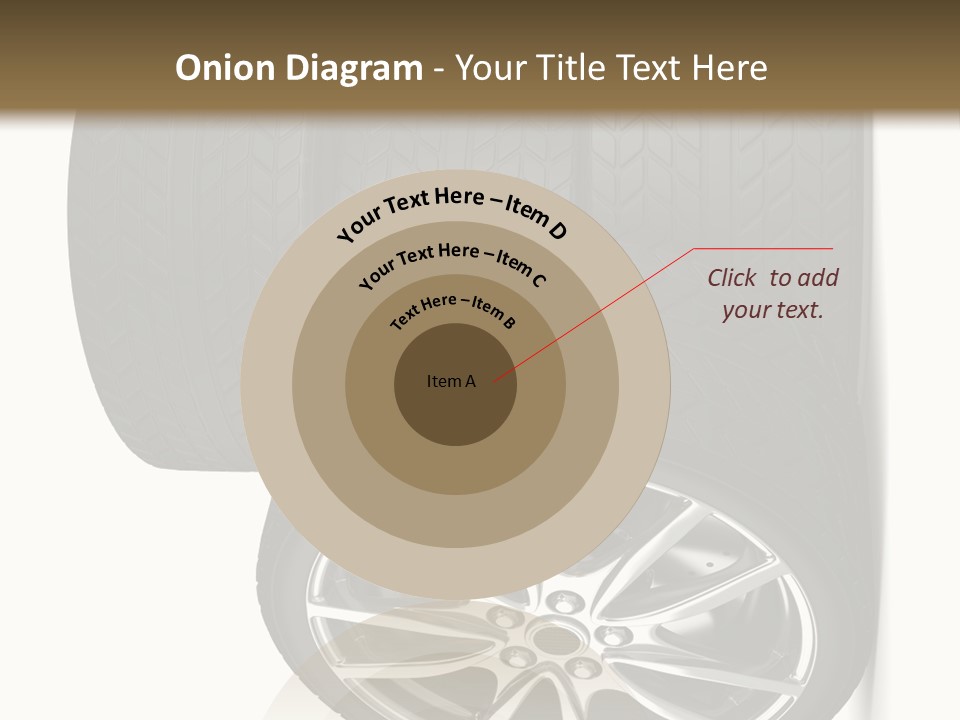 Rim White Isolated PowerPoint Template