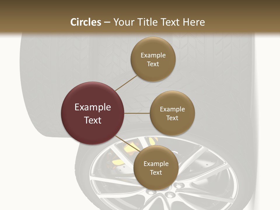 Rim White Isolated PowerPoint Template