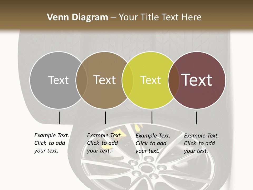 Rim White Isolated PowerPoint Template