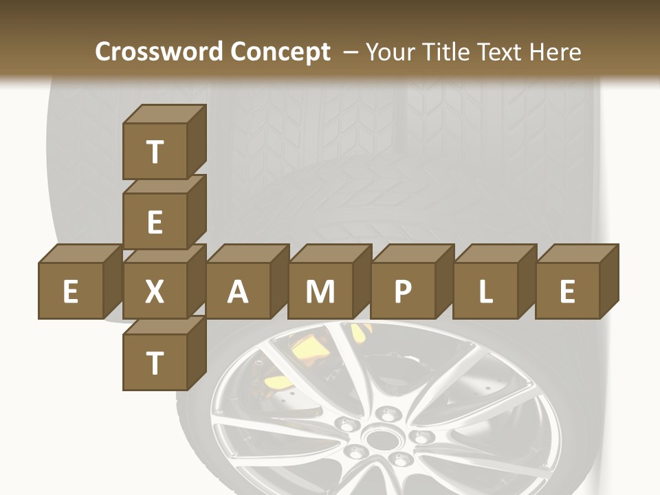 Rim White Isolated PowerPoint Template