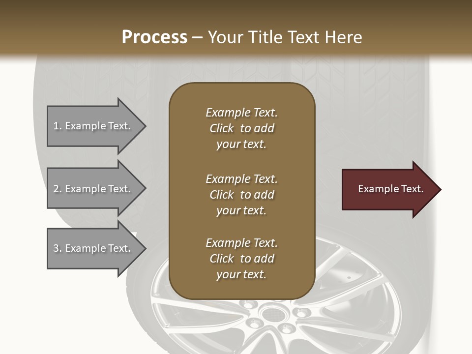 Rim White Isolated PowerPoint Template