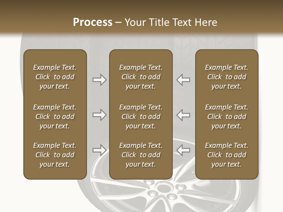 Rim White Isolated PowerPoint Template
