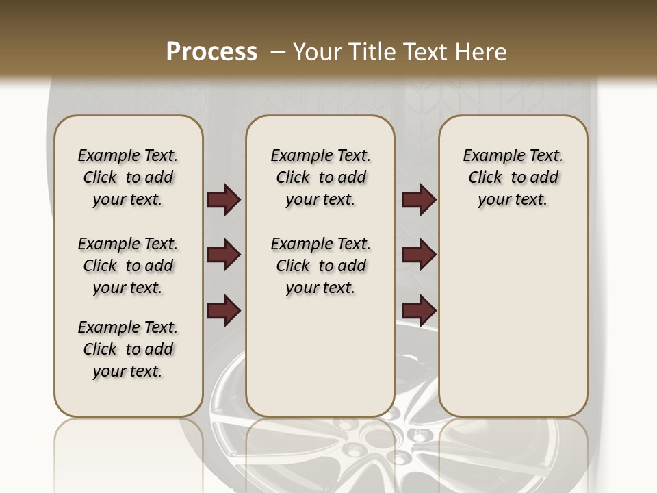 Rim White Isolated PowerPoint Template