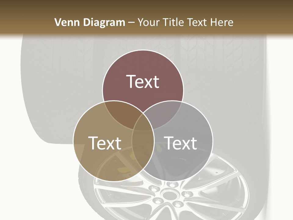 Rim White Isolated PowerPoint Template