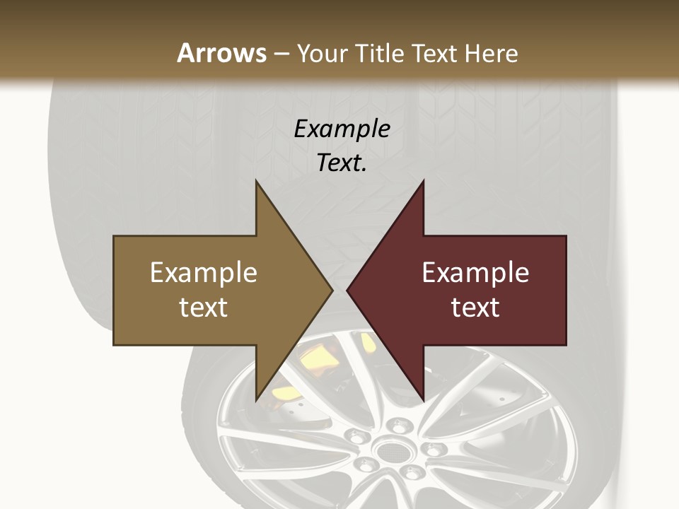 Rim White Isolated PowerPoint Template
