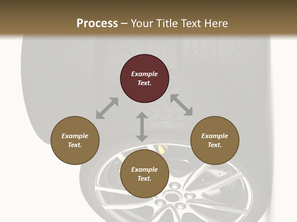 Rim White Isolated PowerPoint Template