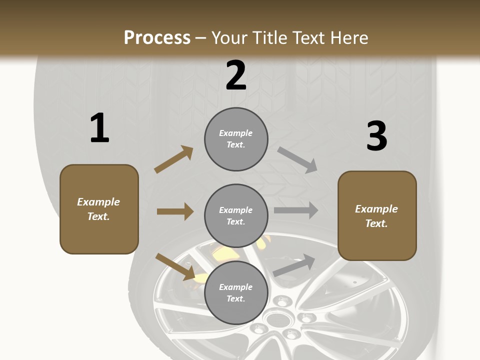 Rim White Isolated PowerPoint Template