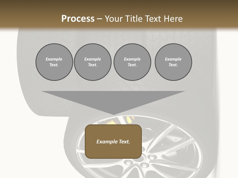 Rim White Isolated PowerPoint Template