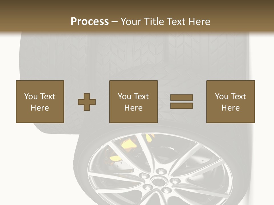Rim White Isolated PowerPoint Template