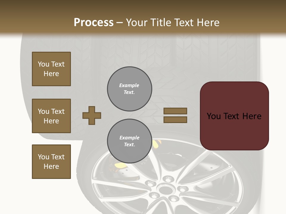 Rim White Isolated PowerPoint Template