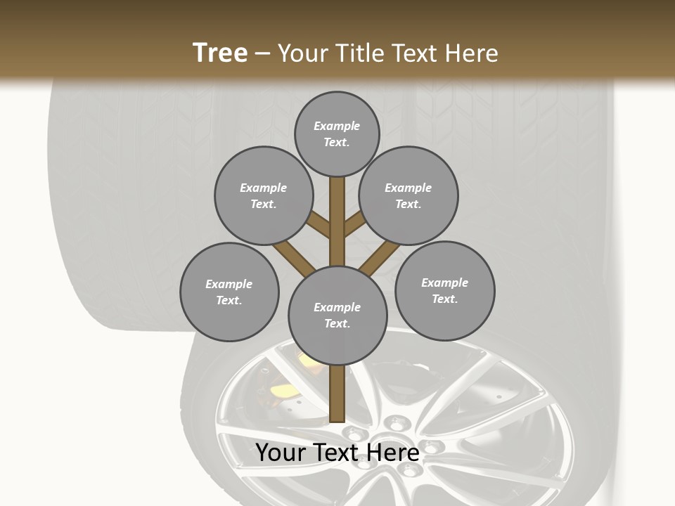 Rim White Isolated PowerPoint Template