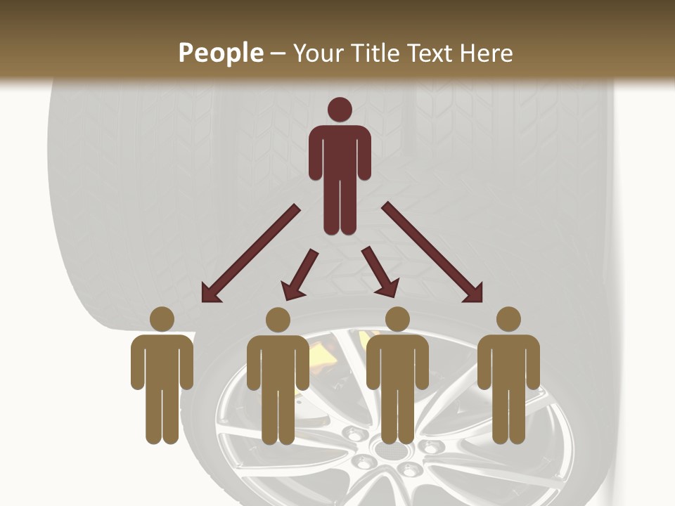 Rim White Isolated PowerPoint Template