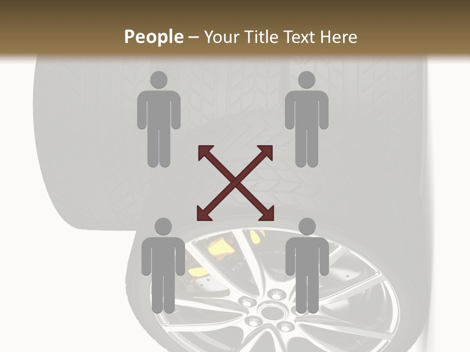 Rim White Isolated PowerPoint Template