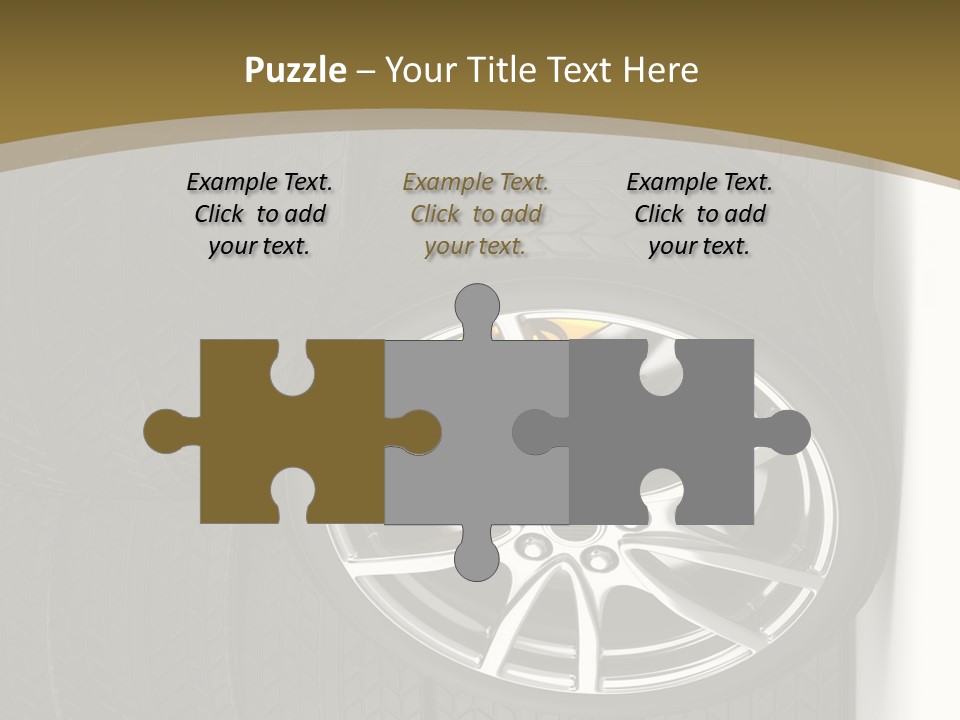 Speed Industry Tire PowerPoint Template