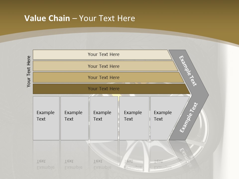 Speed Industry Tire PowerPoint Template