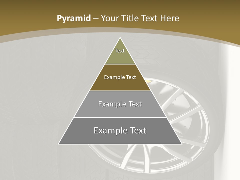 Speed Industry Tire PowerPoint Template