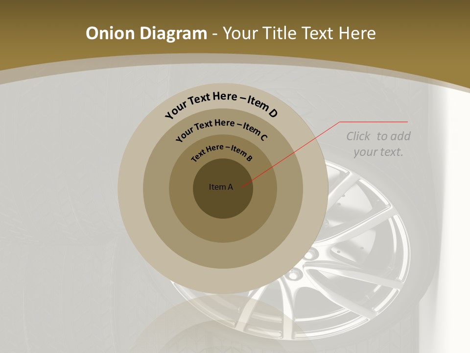 Speed Industry Tire PowerPoint Template