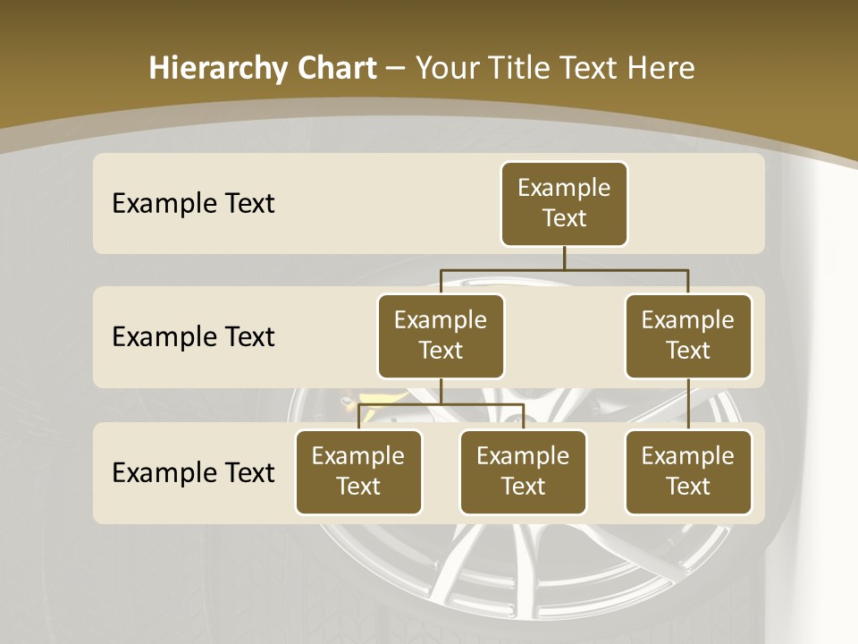 Speed Industry Tire PowerPoint Template