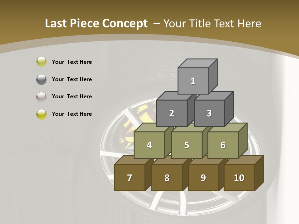 Speed Industry Tire PowerPoint Template