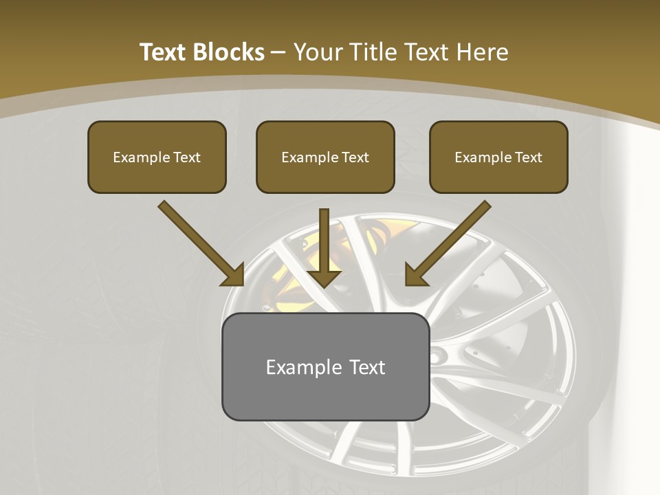 Speed Industry Tire PowerPoint Template