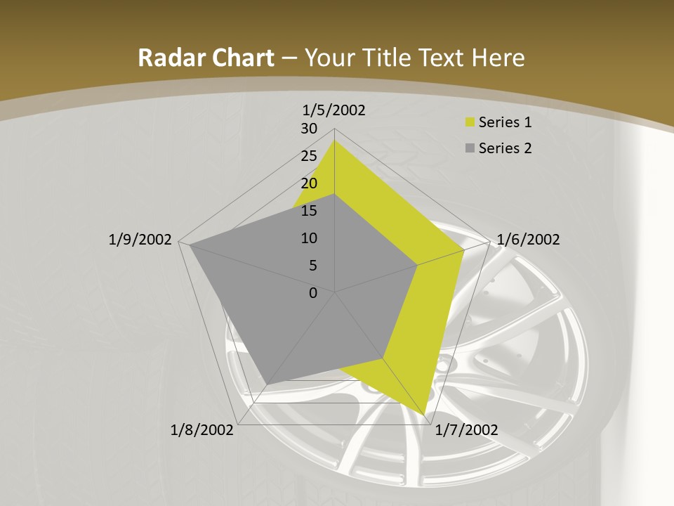 Speed Industry Tire PowerPoint Template