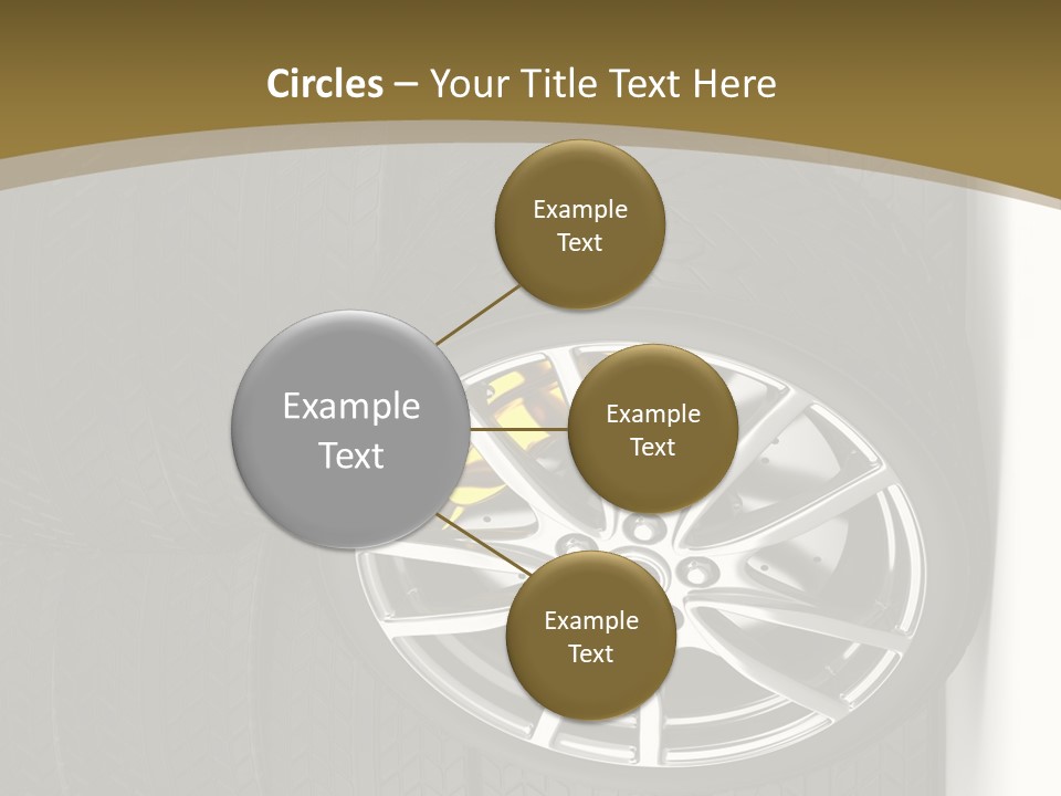 Speed Industry Tire PowerPoint Template