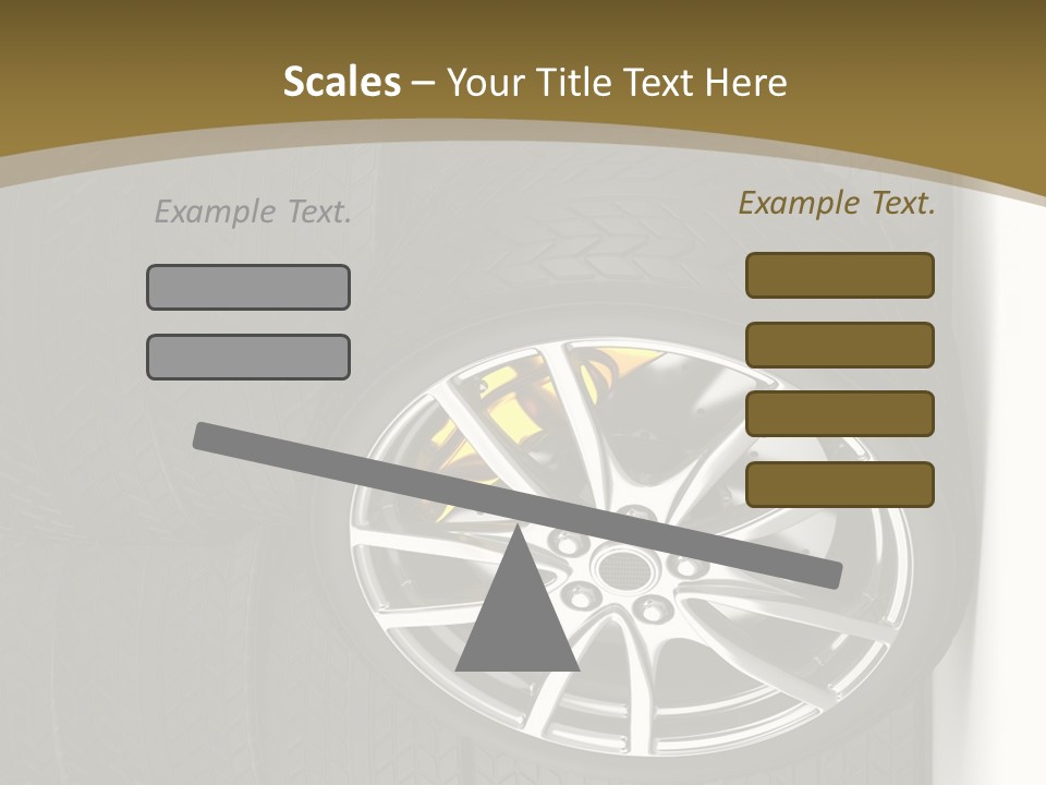 Speed Industry Tire PowerPoint Template