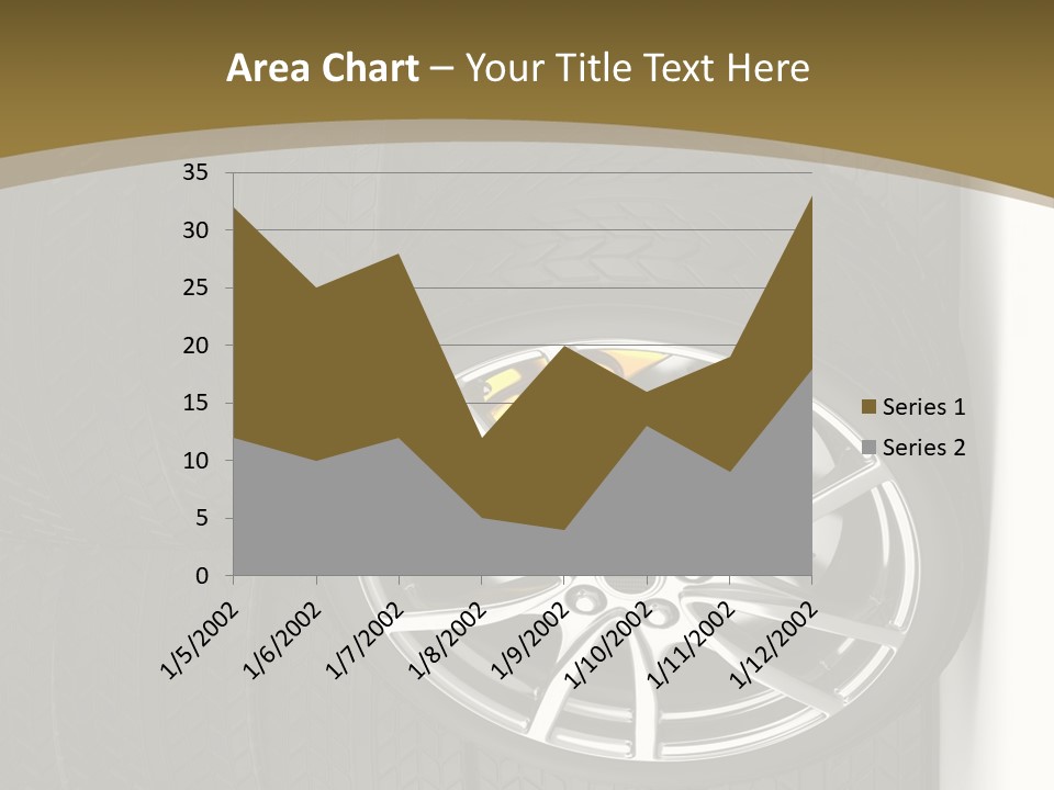 Speed Industry Tire PowerPoint Template