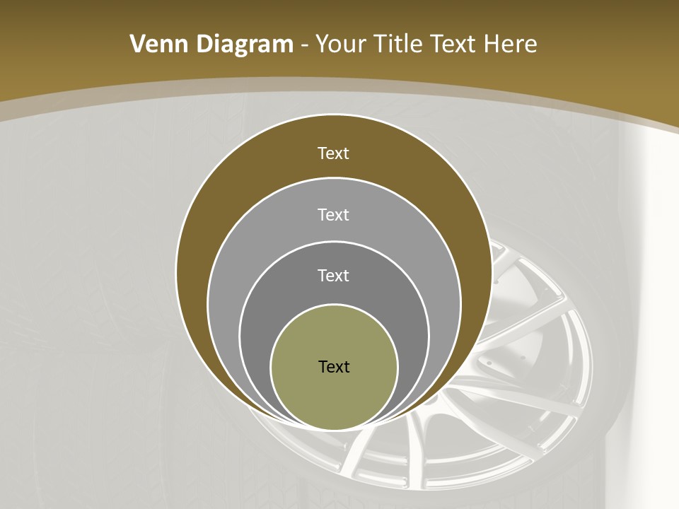 Speed Industry Tire PowerPoint Template