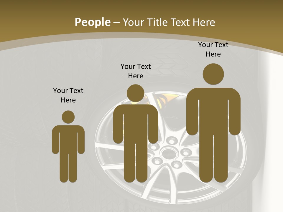 Speed Industry Tire PowerPoint Template